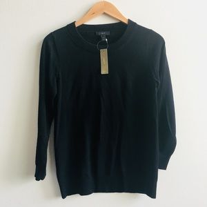 Black J. Crew Tippi Sweater size S